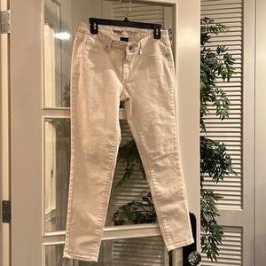 Mid Rise White jeans